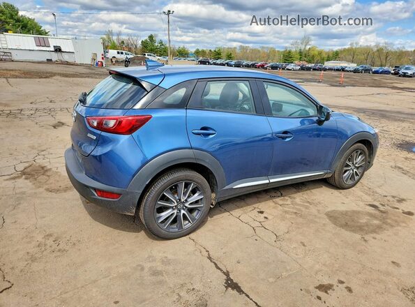JM1DKFD70J0305926 2018 MAZDA CX-3 Синий Задняя правая четверть