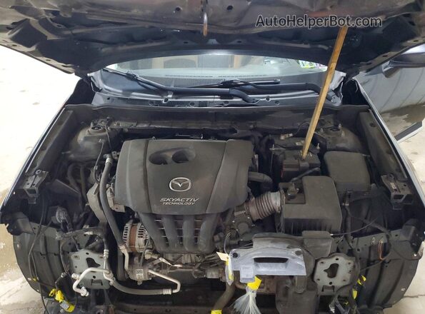 JM1DKFD72H0147227 2017 MAZDA CX-3 Gray Widok wnętrza z tyłu