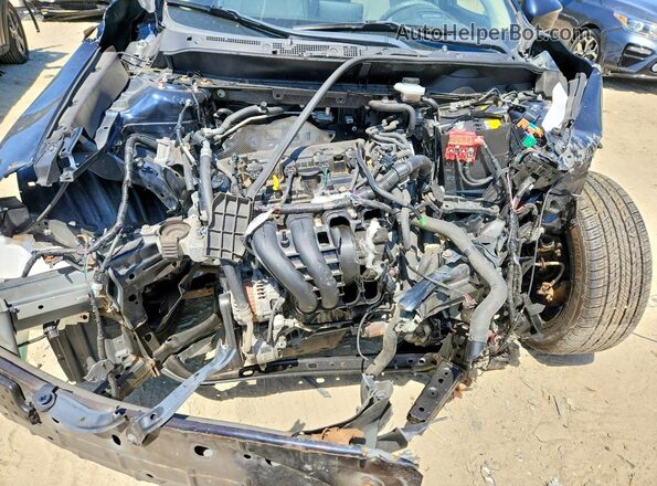 JM1DKFD73K0427892 2019 MAZDA CX-3 Blue Widok wnętrza z tyłu