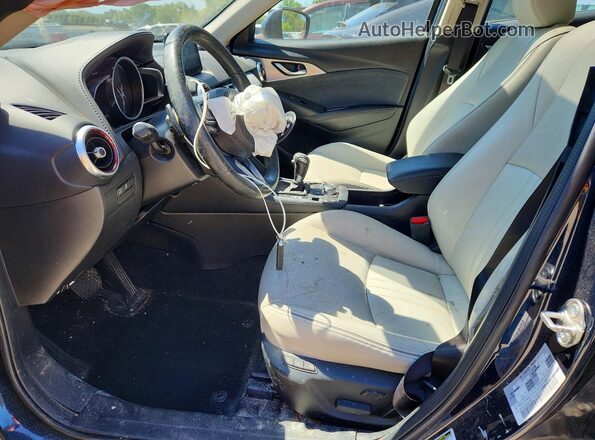 JM1DKFD73K0427892 2019 MAZDA CX-3 Blue Widok wnętrza z przodu