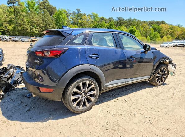 JM1DKFD73K0427892 2019 MAZDA CX-3 Blue Tył prawy