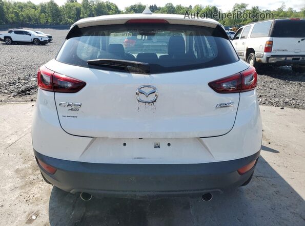 JM1DKFD74H0149044 2017 MAZDA CX-3 Белый Вид сзади