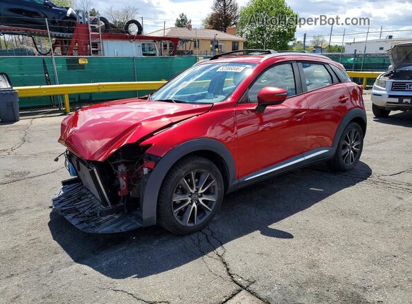 JM1DKFD75G0140450 2016 MAZDA CX-3 Red Vista tres cuartos delantera izquierda