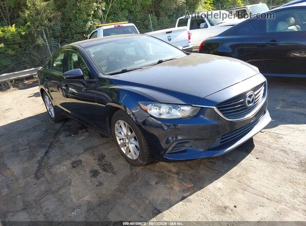 JM1GJ1U5XG1456471 2016 MAZDA 6 Blue წინა მარჯვენა