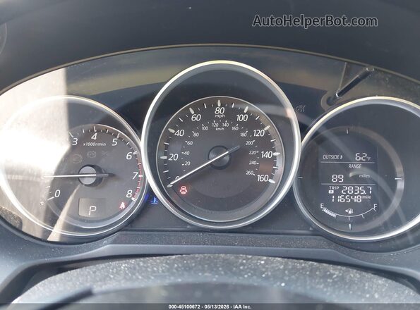 JM1GJ1U5XG1456471 2016 MAZDA 6 Blue უკანა სავარძლების ხედი