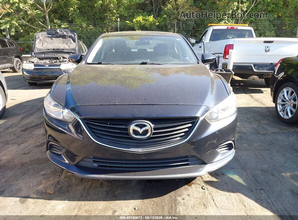 JM1GJ1U5XG1456471 2016 MAZDA 6 Blue ხელსაწყოთა პანელის ხედი