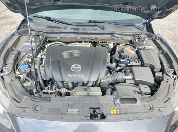 JM1GJ1V54G1435517 2016 MAZDA 6 Серый Вид задней части салона