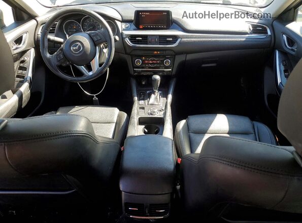 JM1GJ1V57G1402608 2016 MAZDA 6 Угольный Вид панели приборов