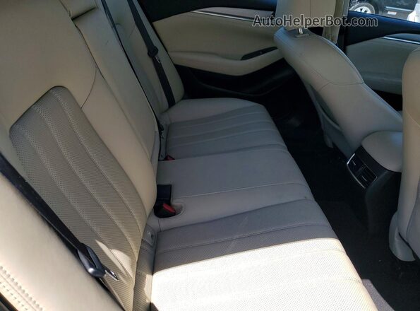 JM1GL1TY1L1514337 2020 MAZDA 6 White Widok tylnych siedzeń