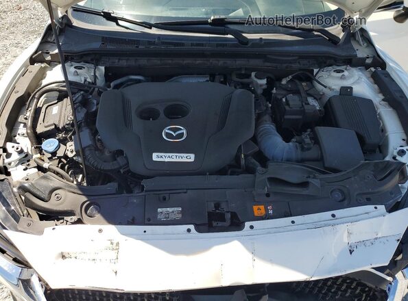JM1GL1TY1L1514337 2020 MAZDA 6 White Widok wnętrza z tyłu
