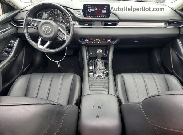 JM1GL1TY2L1511270 2020 MAZDA 6 Черный Вид панели приборов