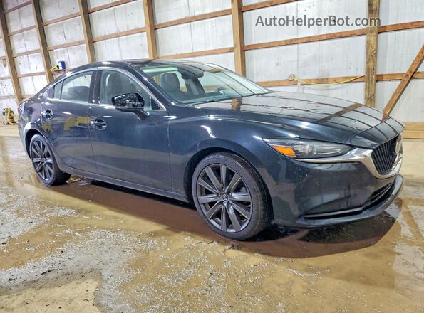 JM1GL1TY2L1511270 2020 MAZDA 6 Черный Передняя правая четверть