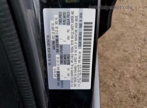 JM1GL1TY2L1511270 2020 MAZDA 6 Черный Вид подкапотного пространства