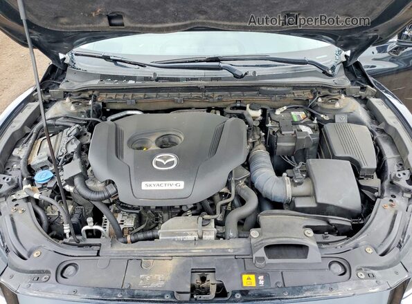 JM1GL1TY2L1511270 2020 MAZDA 6 Черный Вид задней части салона