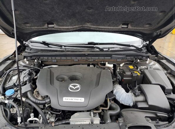 JM1GL1TY5M1602860 2021 MAZDA 6 Серый Вид задней части салона