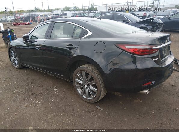 JM1GL1TY6K1507852 2019 MAZDA 6 Черный Задняя левая четверть