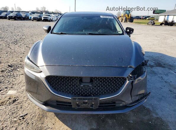 JM1GL1TY6L1518674 2020 MAZDA 6 Серебряный Вид спереди