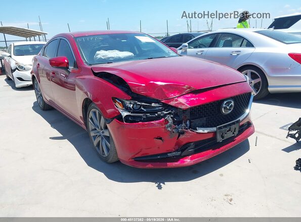 JM1GL1TY7J1322708 2018 MAZDA 6 Red Delantero derecho
