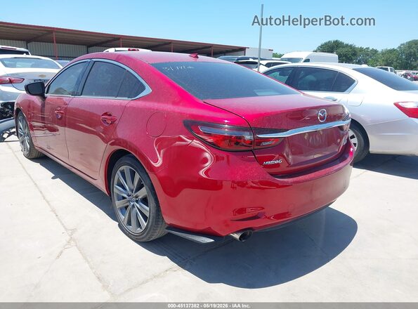 JM1GL1TY7J1322708 2018 MAZDA 6 Red Trasero izquierdo