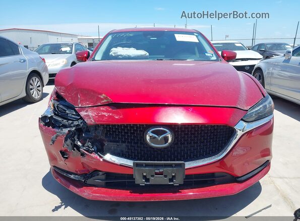 JM1GL1TY7J1322708 2018 MAZDA 6 Red Vista del cuadro de instrumentos