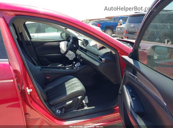 JM1GL1TY7J1322708 2018 MAZDA 6 Red Vista interior delantera