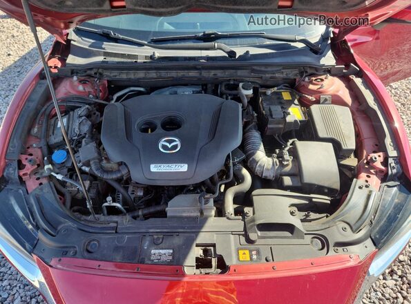 JM1GL1TY7J1330825 2018 MAZDA 6 Красный Вид задней части салона