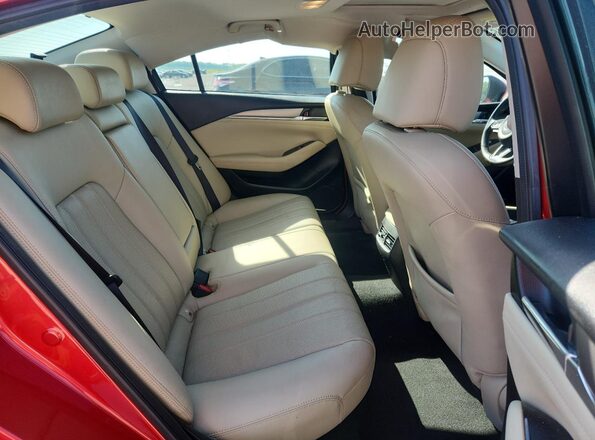 JM1GL1TY7J1330825 2018 MAZDA 6 Красный Вид задних сидений