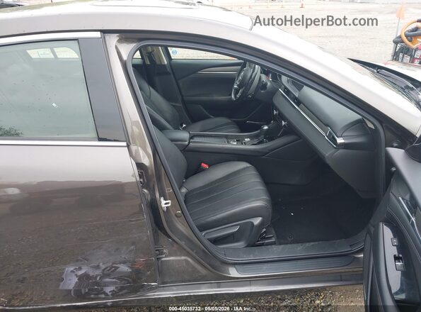 JM1GL1TY8J1321633 2018 MAZDA 6 Коричневый Вид салона спереди