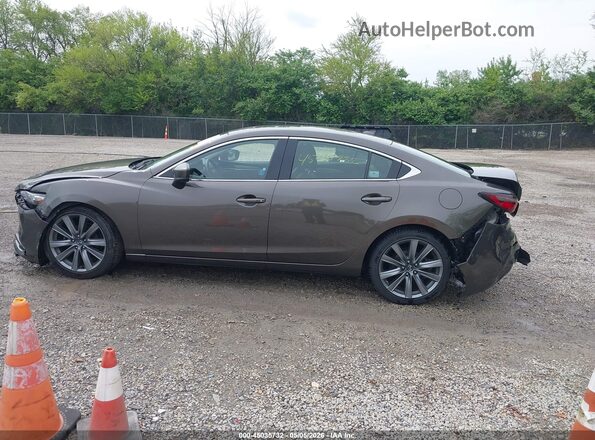JM1GL1TY8J1321633 2018 MAZDA 6 Коричневый Панорамный вид салона 360°