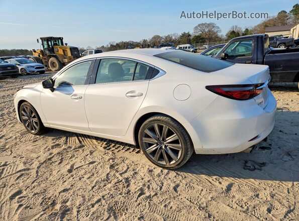 JM1GL1TY8M1619040 2021 MAZDA 6 White Trasero izquierdo
