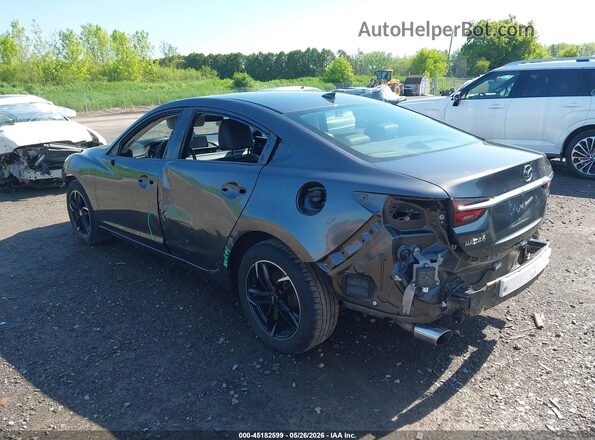 JM1GL1TY9K1509773 2019 MAZDA 6 Черный Задняя левая четверть