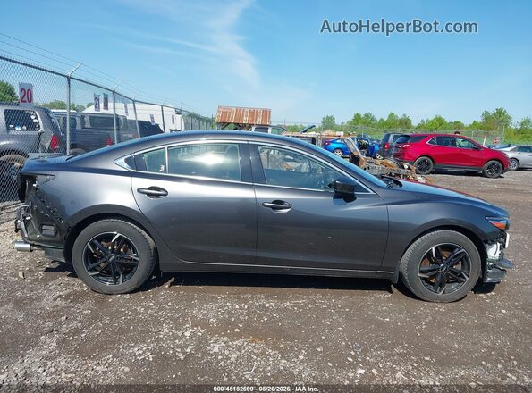 JM1GL1TY9K1509773 2019 MAZDA 6 Черный Вид задней части салона