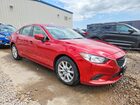 2017 Mazda 6 Sport Красный vin: JM1GL1U54H1126045