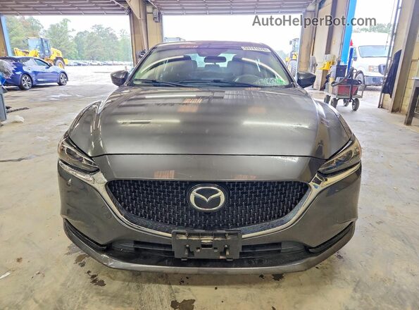 JM1GL1UM0J1328670 2018 MAZDA 6 Серый Вид спереди