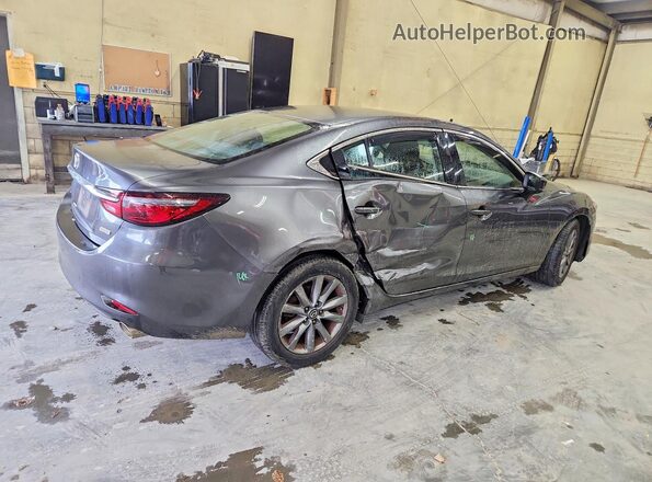 JM1GL1UM0J1328670 2018 MAZDA 6 Серый Задняя правая четверть