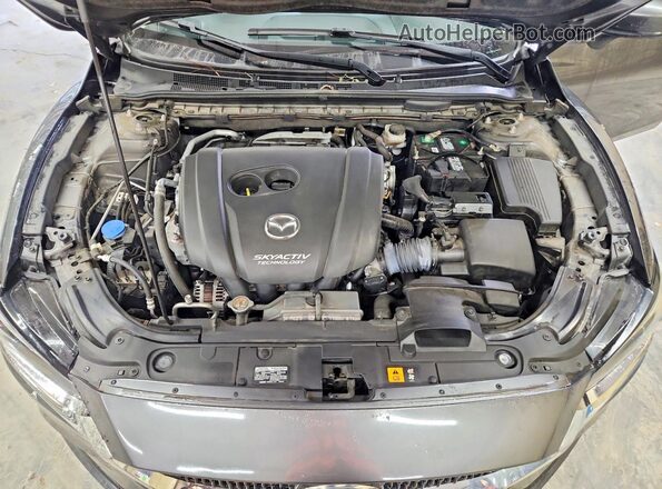 JM1GL1UM0J1328670 2018 MAZDA 6 Серый Вид задней части салона