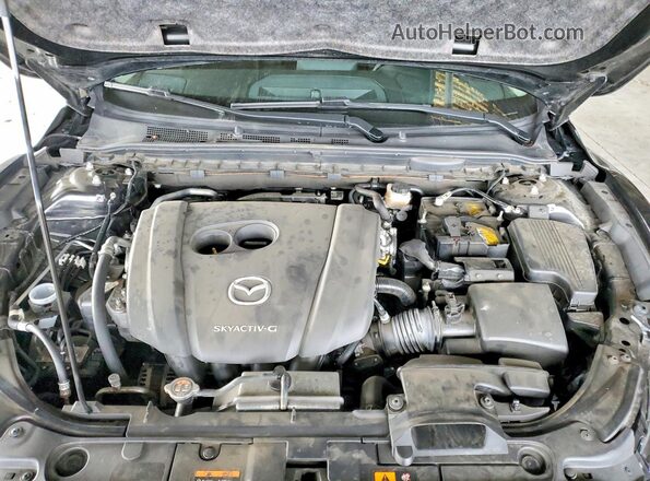 JM1GL1UM2M1610278 2021 MAZDA 6 Черный Вид задней части салона