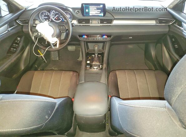 JM1GL1UM2M1610278 2021 MAZDA 6 Черный Вид панели приборов
