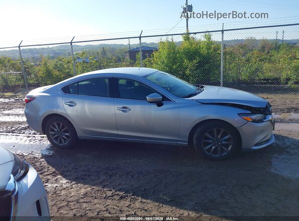 JM1GL1UM5J1320788 2018 MAZDA 6 Серебряный Вид задней части салона