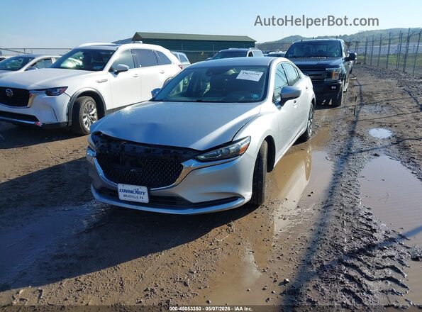 JM1GL1UM5J1320788 2018 MAZDA 6 Серебряный Передняя левая четверть