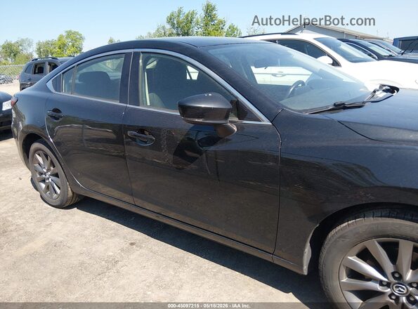 JM1GL1UM7J1320744 2018 MAZDA 6 Black Vista interior trasera