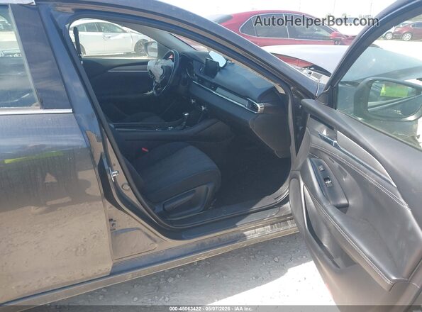 JM1GL1UM8J1334992 2018 MAZDA 6 Серый Вид салона спереди