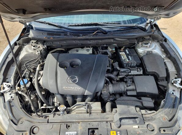 JM1GL1V52H1114488 2017 MAZDA 6 Серебряный Вид задней части салона