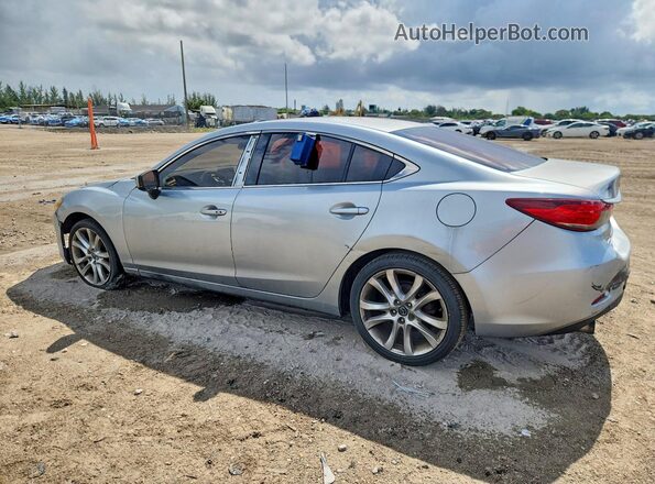 JM1GL1V52H1114488 2017 MAZDA 6 Серебряный Задняя левая четверть