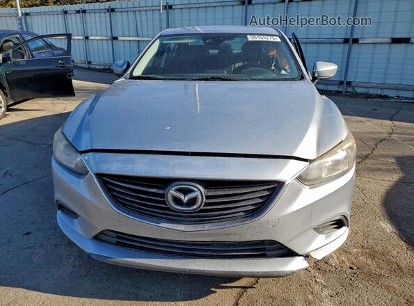 JM1GL1V52H1132134 2017 MAZDA 6 Серебряный Вид спереди