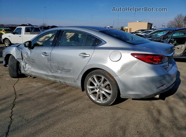JM1GL1V52H1132134 2017 MAZDA 6 Серебряный Задняя левая четверть