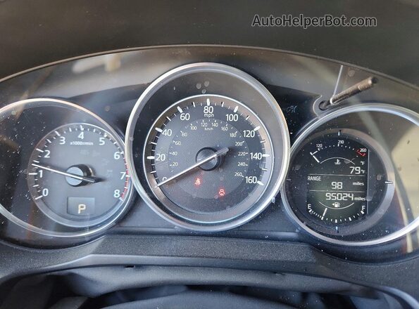 JM1GL1V52H1153467 2017 MAZDA 6 Бордовый Вид щитка приборов