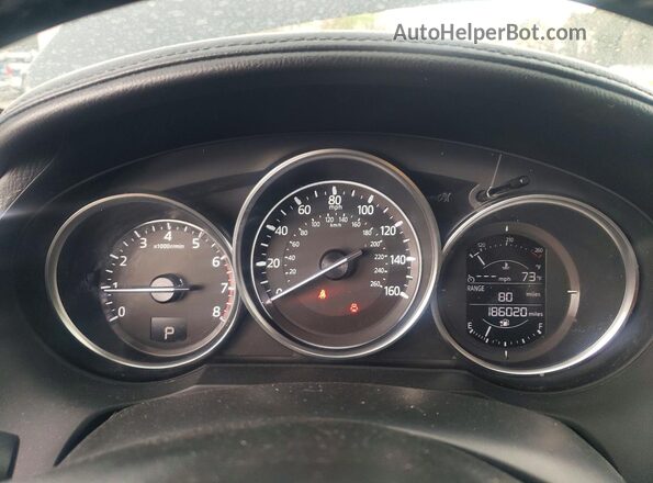 JM1GL1V54H1107039 2017 MAZDA 6 Черный Вид щитка приборов