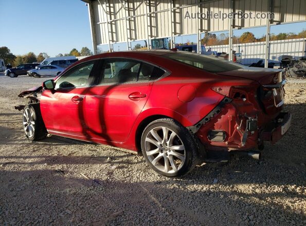 JM1GL1V54H1127212 2017 MAZDA 6 Красный Задняя левая четверть