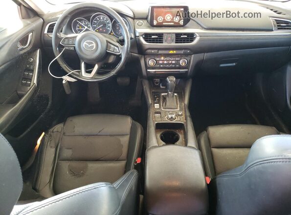 JM1GL1V54H1127212 2017 MAZDA 6 Красный Вид панели приборов